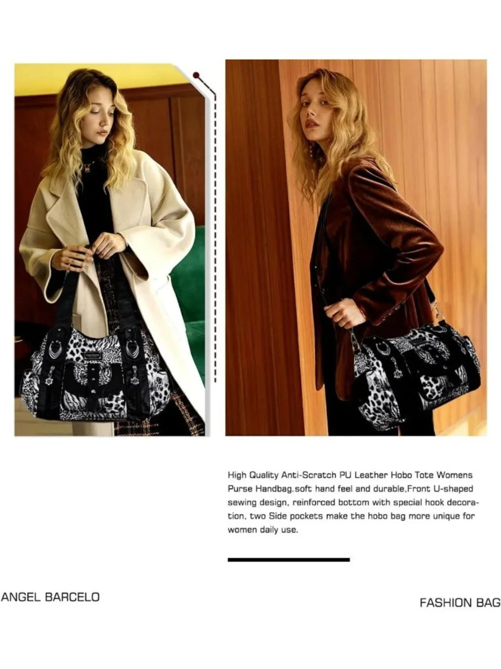 Stylish Hobo Bag for Women | Versatile Crossbody Purse & Shoulder Handbag